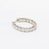 Picture of 2.16ct Diamond Hoop Earrings in 14k White Gold