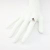 Picture of 14k White Gold & Fancy Dark Orange-Brown Round Brilliant Cut Diamond Ring 