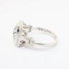 Picture of 14k White Gold, Green Amethyst & Diamond Ring