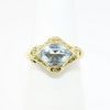 Picture of Antique Edwardian Era 14k Yellow Gold & Aquamarine Ring