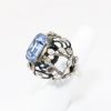 Picture of Vintage ORNO (Poland) Modernist .800 Silver & Czech Glass Cocktail/Statement Ring