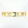 Picture of 'Atlas' Roman Numeral Cuff Bracelet by Tiffany & Co. in 18k Yellow Gold