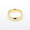 Picture of 14k Yellow Gold, 6mm Half-Round Comfort Fit Men's Wedding Band, US Size 10