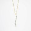 Picture of 10k Yellow Gold & Diamond Journey Pendant Necklace