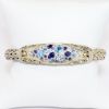 Picture of John Hardy Sterling Silver & 18k Yellow Gold Multi-Stone Bracelet