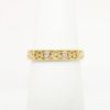 Picture of 14k Yellow Gold & Diamond Open Work Band Ring