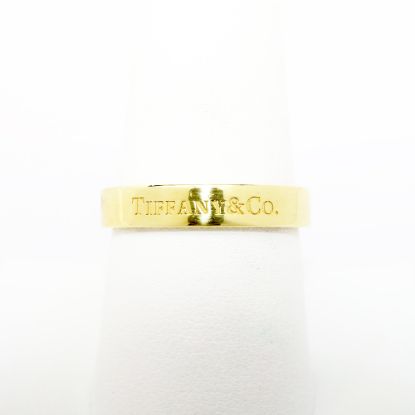 Picture of Tiffany & Co. 18k Yellow Gold Flat Band Ring