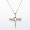 Picture of Elsa Peretti for Tiffany & Co. Sterling Silver Infinity Cross Pendant Necklace