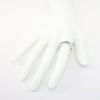Picture of 10k White Gold, Blue and White Diamond Band Ring