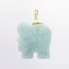 Picture of 14k Yellow Gold & Jadeite Elephant Charm/Pendant