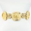Picture of Coin bracelet, 5 coins 1/10 oz each, set 14 k yellow gold