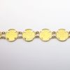 Picture of 14k Gold Animal Face Multi Coin Bracelet