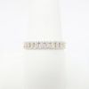 Picture of 14k Yellow Gold & Pave Set Diamond Joined Links Ring