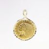 Picture of 1910 Liberty Five Dollar Coin Pendant with 14k Yellow Gold Bezel