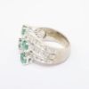 Picture of 14k White Gold, Alexandrite and Diamond Statement Ring