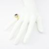 Picture of 18k Yellow Gold, Diamond & Oval Cut Iolite Ring