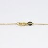 Picture of 14k Yellow Gold Necklace with Amethyst, Citrine, Pink Tourmaline & Peridot Flower Pendant