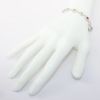 Picture of 14k White Gold, Diamond & Multi-Colored Gemstone Bracelet