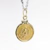 Picture of Gold 1945 Dos Pesos Coin Pendant