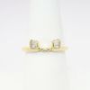 Picture of 14k Yellow Gold & Baguette Cut Diamond Ring Enhancer Band