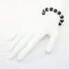 Picture of AXION Matte Black Onyx and Sterling Silver Beaded Men's Bracelet
