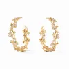 Picture of Julie Vos Laurel Hoop Earrings 