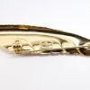 Picture of Vintage Signed Christian Dior Gold Tone Feather Quill Brooch