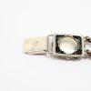 Picture of Mid Century Modernist Niels Erik From (Denmark) Sterling Silver Floral Motif Bracelet
