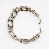 Picture of Mid Century Modernist Niels Erik From (Denmark) Sterling Silver Floral Motif Bracelet