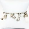 Picture of Vintage 1950's Sterling Silver Mechanical Household Items Charm Bracelet