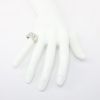 Picture of 14k White Gold & Baguette Cut Diamonds Statement Ring