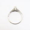 Picture of Antique 18k White Gold Filigree & Old European Cut Engagement Ring