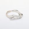 Picture of Modern 18k White Gold & Diamond Waved Ring with Heart & Star Cutouts 