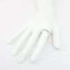 Picture of 14k White Gold Men's Narrow Wedding Band