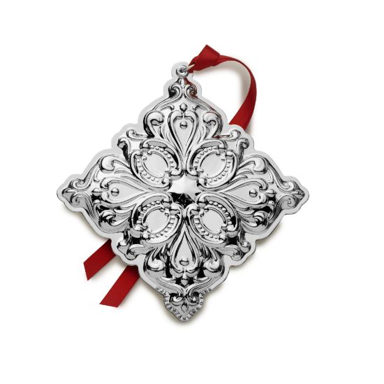 Picture of 2024 27th Edition Wallace Grande Baroque Sterling Silver Snowflake Ornament