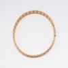 Picture of 14k Rose Gold & Diamond Beaded Bangle Bracelet