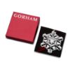 Picture of 2024 55th Edition Annual Gorham Sterling Silver Snowflake Ornament
