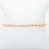 Picture of 10k Rose Gold & Pear Cut Morganite Tennis Bracelet