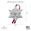 Picture of 2024 Towle Sterling Star Ornament, , 28th Edition