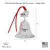 Picture of 2024 30th Edition Wallace Grande Baroque Bell Silver Plate Ornament