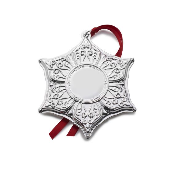 Picture of Wallace 2024 12th Edition Silver Plated Engravable Star Ornament