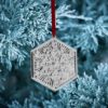 Picture of 2024 4th Edition Wallace Snowflake Silver Plated Ornament