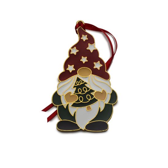 Picture of 2024 15th Edition Wallace Wonders Of Christmas Gold Plated Ornament