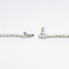 Picture of 14k White Gold & 16.38ct Diamond Riviera Necklace