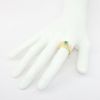 Picture of Modernist 14k Yellow Gold, Emerald and Diamond Ring