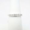 Picture of 14k White Gold & Channel Set Diamond Wedding Band
