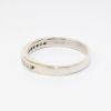 Picture of 14k White Gold & Channel Set Diamond Wedding Band