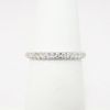 Picture of Traditional 14k White Gold & Diamond Wedding Band