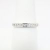 Picture of 14k White Gold & Channel Set Diamond Wedding Band