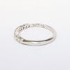 Picture of Classic 14k White Gold & Diamond Wedding Band
